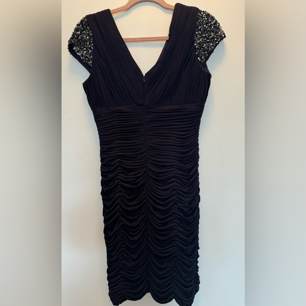 JS Boutique Sequence Cocktail Navy Dress